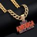 Hip Men And Women Full Diamond Cuban Chain Hip Hop Star Necklace Set With Diamonds, Versatile Collarbone For Street_ipsvogv.com