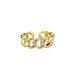 Hip Hop INS Style Cuban Full Diamond Open Index Finger For Men And Women Simple Fashion Ring_ipsvogv.com
