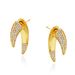 Women's Jewelry Set Fashion New Fashion Design Crescent Horn Diamond C Shaped Earrings New Simple High End Earrings_ipsvogv.com
