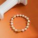 Fashionable Baroque Natural Freshwater Pearl Bracelet For Women, Simple, Versatile, High End, True Gold Beaded Jewelry_ipsvogv.com