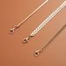 Fashion Accessories Summer Hot Style Creative Fish Scale Flat Snake Three Piece Set Ankle Chain_ipsvogv.com