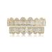 Men And Women's Jewelry Gold & Silver Hip Hop Grillz With Cubic Zirconia - 8 Tooth Snap-On Teeth Jewelry For Parties, Halloween, Festive Celebrations_ipsvogv.com