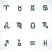 Twelve Constellation Necklace Female Element Crystal Birth Year Guardian Clavicle Necklace_ipsvogv.com
