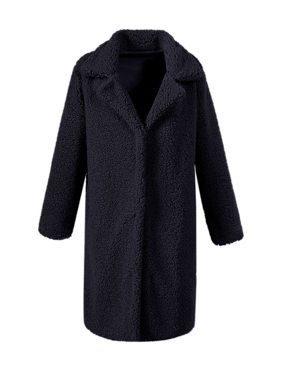 Women's Clothing long fur coat women's casual coat autumn and winter new 2024 fashion coat_ipsvogv.com