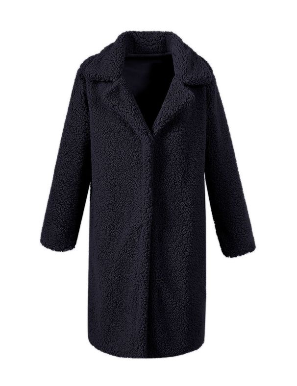 Women's Clothing long fur coat women's casual coat autumn and winter new 2024 fashion coat_ipsvogv.com