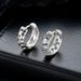 Colorful Zircon Men, Fashionable Design, Light Luxury, Full Diamond Earrings, Buckle For Women, High-end, Versatile_ipsvogv.com