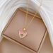 Butterfly 【 】 Knot Love Zircon Light Luxury Charm Gorgeous Full Diamond Necklace Women's Versatile Clavicle Titanium 【 】_ipsvogv.com