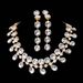 Simple style personality fashion earring necklace set party accessories ladies original_ipsvogv.com