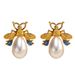 Women’s Jewelry Set Fashion New Fashion Ins Golden Bee Earrings Personality Trend Earrings_ipsvogv.com