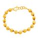 Counter Frosted Bead Bracelet Hollow Men's And Women's 3D Hard Couple Vietnamese Sand Gold Jewelry_ipsvogv.com