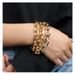 Jewelry Simple Geometric Hollow Retro Hand Jewelry For Women Punk Thick Chain Tassel Bracelet_ipsvogv.com