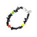 Design Hip Hop Black Agate Color Cross Smiley Face Bracelet Men And Women Braided Bracelet_ipsvogv.com