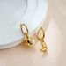Women’s Jewelry Set Fashion Gold Cowboy Boots Hat Zircon Earrings Asymmetrical Pendant Earrings_ipsvogv.com