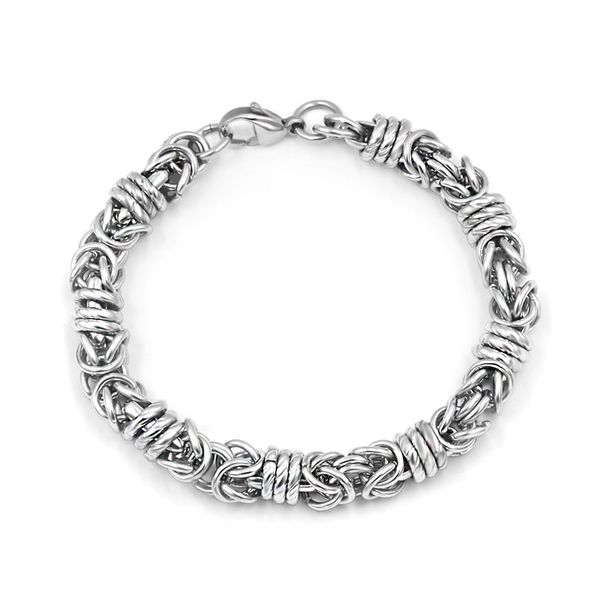 Jewelry & Accessories Titanium Steel Men's Bracelet Simple Braided Bracelet Stainless Steel Men's Fashion Hand Jewelry Spot_ipsvogv.com