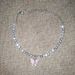 Personality Single-layer Butterfly Rhinestone Anklet Anklet Women's Simple Fresh Pink Butterfly Pendant Anklet_ipsvogv.com