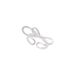Small Niche Minimalist Line Knot Women's Fashion Sense, High-end, Versatile, Open Mouth Design, Index Finger Ring, Hand_ipsvogv.com