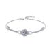 Moissanite Bracelet Brilliant As The Stars Bracelet Mobius One Carat Fashion S925 Sterling Silver Hand Jewelry_ipsvogv.com