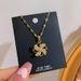 Rotating 【 】 Windmill Thread Empty Light Luxury Charm Gorgeous Full Diamond Necklace Women's Versatile Clavicle Chain 【 】_ipsvogv.com