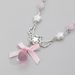 Sweet Instagram Style Bow Strawberry Pendant Necklace, Simple Pearl Pentagram Flower Necklace_ipsvogv.com