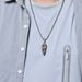 Nordic retro Viking Odin's Spear Titanium Steel Pendant Men's Personality Gunnier Stainless Steel Necklace Viking_ipsvogv.com