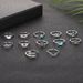 New Combination Ring Personalized Starfish Eye Moon Arrow Opening 12 Piece Set_ipsvogv.com