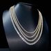 Zircon Tennis Chain Jewelry Necklace, Niche Hip-hop Jewelry, Women's Necklace_ipsvogv.com