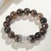 Natural Tea Crystal Small Waist Bracelet, Fashionable And Atmospheric, Women's Novice String Jewelry Gift_ipsvogv.com