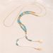 Turquoise Necklace For Women, Versatile Multi Layer Handmade Necklace, Bohemian Style Bead Necklace_ipsvogv.com