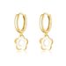 Women’s Jewelry Set Fashion New Style Cold Style Brass Real Gold Electroplated Flower Earrings For Women Personality Temperament Fashion Earrings_ipsvogv.com