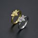 Women’s Jewelry Set Fashion Diamond CZ Zircon Bee Ring Female Index Finger Ring Opening Adjustable Hand Jewelry Net Celebrity Style Spot_ipsvogv.com