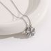 New Love Four Leaf Grass Necklace Women's Design Sense A Multi wearing Magnetic Fritillaria Pendant Versatile Collar_ipsvogv.com