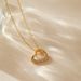 Color preserving copper plated K real gold zircon love clavicle chain high end animal design necklace_ipsvogv.com
