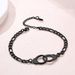 Women's Jewelry Handcuffs Interlocking Anklets Stainless Steel Punk Anklets Fashion Jewelry Ladies Gift_ipsvogv.com
