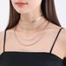 Punk Metal Snake Bone Chain Necklace Women, Personalized Mix And Match Twist Box Chain Necklace Set_ipsvogv.com