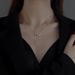 Exquisite Interlocking Tassel Necklace For Women, Light Luxury, High-end, Niche Design, Fashionable And Versatile_ipsvogv.com