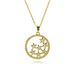 Round Hollow Necklace For Girls Light Luxury Niche Design High End New Clavicle Chain Strong Chain Summer Gift_ipsvogv.com