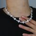 Cross Star Pendant Tennis Chain Necklace Inlaid With Zircon Full Diamond Hip Hop Necklace Jewelry_ipsvogv.com