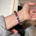 Jiu Zi Li Huo Natural Brazilian Amethyst Transport For Girls, Light Luxury, Niche, Women, High End, Stacked Bracelet_ipsvogv.com