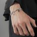 Starlight Black Bracelet For Men Titanium Steel Non-Fading 2023 New Korean And Japanese Style Simple Jewelry_ipsvogv.com