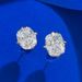 Women's Jewelry S925 Silver High Carbon Diamond 8*10 Earrings Cut Square Zircon Earrings Simple_ipsvogv.com