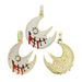New Hip Hop Moon Men's Fashion Diamond Pendant Necklace_ipsvogv.com