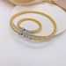 Retro Horseshoe lock cable collar and versatile bracelet_ipsvogv.com