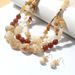 Jewelry necklace with exaggerated two-color beaded multi-layer collarbone chain 8210_ipsvogv.com