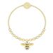 Golden Little Bee Invisible Magnetic Buckle Bracelet Female Element Crystal Bracelet Female_ipsvogv.com