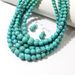Exaggerated trendy jewelry, crack bead, multi-layer bead necklace 6510_ipsvogv.com