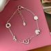 2024 S Sterling Silver People Who Love Bread Pearl Girls Small Friends Doughnut Bracelet Jewelry_ipsvogv.com
