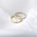 Women's Jewelry Plain Ring Sterling Silver Plated With 14K Gold Ins Niche Minimalist Light Luxury Thin Tail Ring Smooth Index Finger Ring_ipsvogv.com