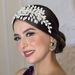 Elegant Handmade Crystal Hair Comb For Women - Perfect For Weddings, Parties, And Special Occasions - Floral Design With Sparkling Rhinestones_ipsvogv.com