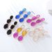 Fashionable And Trendy New Alloy Transparent Resin Earrings, Women's Long Style, Multi-layer Irregular Geometric Ear_ipsvogv.com