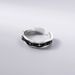 Sterling Silver Irregular Drip Oil Starry For Women, Simple Style, Dark Trendy, Cool And Fashionable Open End Ring J5296_ipsvogv.com